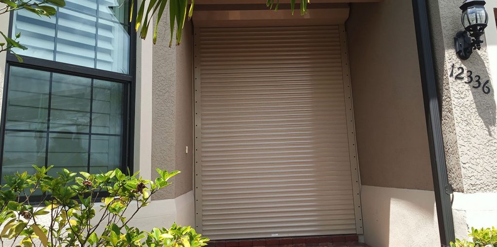 Hurricane shutters in Southwest Florida
